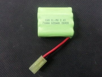 600mAh Nİ-MH 8.4V 7XAAA  (BATARYA HYPE, KYOSHO)