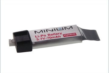 Minium 3.7v 70mAh Li-Po Battery