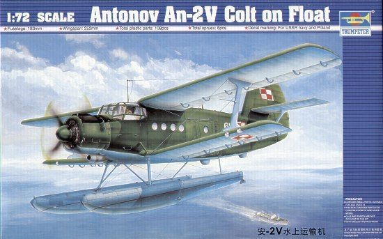 1/72 Antonov AN-2M Colt On Float