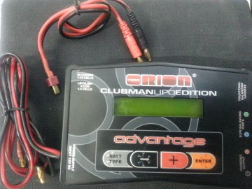 Team Orion Advantage Clubman Lipo Edition LiPo/LiFe/NiMH DC Battery Charger (4S/6A/80W)