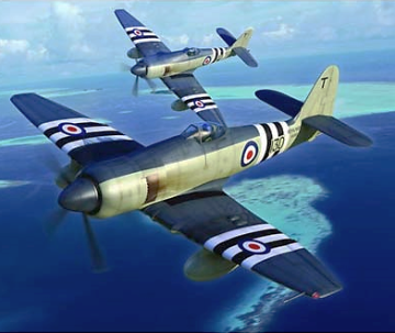 1/72 Aircraft Hawker ''''Sea Fury'''' FB.11''