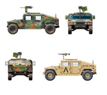 1/48 US Modern 4x4 w/Grenade