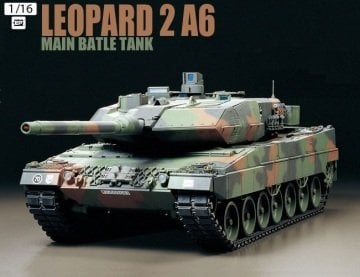 R/C leopard 2 A6 w/Option Kit