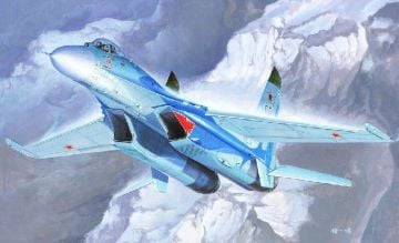 1/72 Aircraft-Russian Su-27 Flanker B Fighter