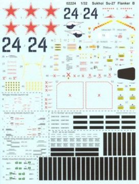 1/32 Sukhoi Su-27 Flanker B
