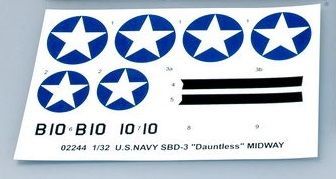 1/32 US Navy SBD-3 Dauntless Midway