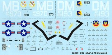 1/32 USAF A-7D Corsair ll