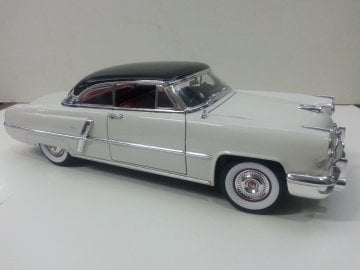 Lincoln Capri 2-Door 1952 White Black Lucky