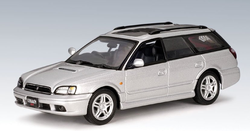 1999 Subaru Legacy GTB - Silver 1/43