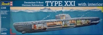Duetsches U-boat German Submarine Type XXI