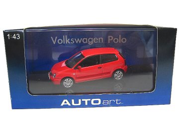 2001 Volkswagen Polo - Flash Red 1/43
