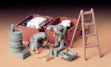 1/35 Ger. Engine Maintennance Crew