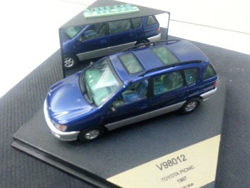 Toyota Picnic 1997 Dark Blue 1/43