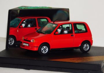 FIAT CINQUECENTO SPORTING 1996 ROSSO VITESSE L192B 1:43