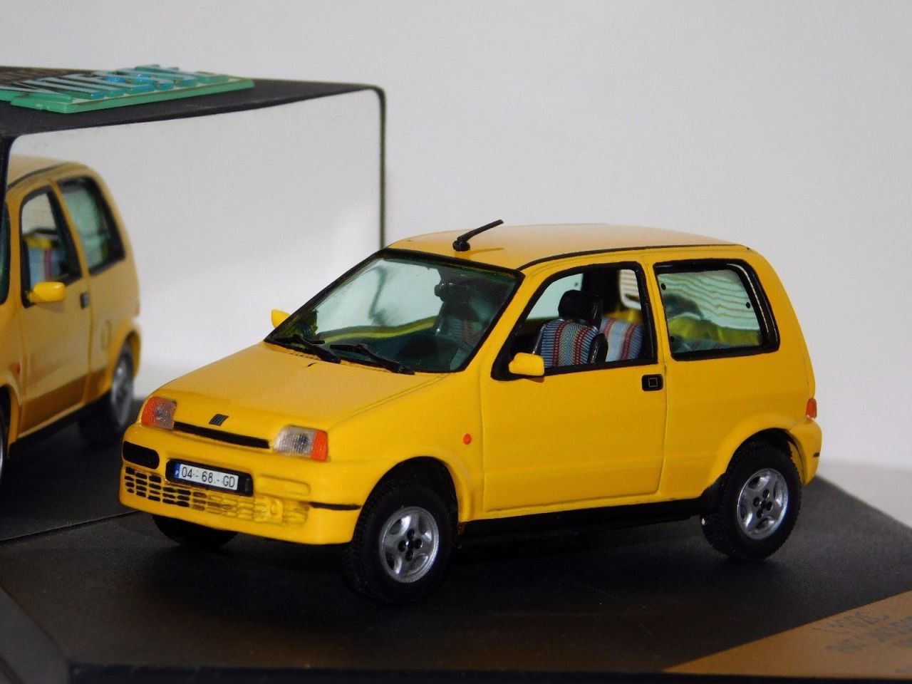 FIAT CINQUECENTO SPORTING 1996 GIALLO / YELLOW