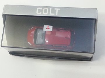 MITSUBISHI COLT 1/43 RED