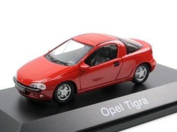 Schuco 1994 Opel Tigra in rot 1/43