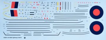 1/32 English Electric (BAC)Lightning F.1A/F3