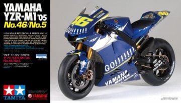 1/12 Yamaha YZR-M1 '05 No.46/No.5