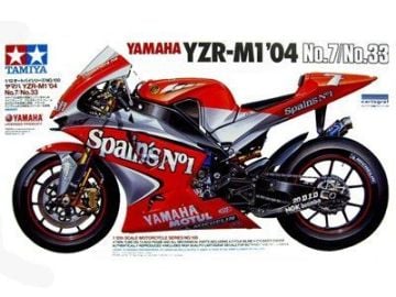 1/12 Yamaha YZR-M1 '04 No.7/No.33