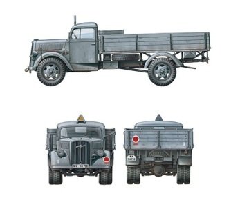 1/48 German 3t 4x2 Cargo Truck