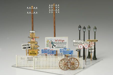 1/48 Road Sign Set