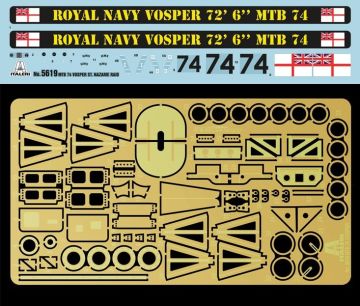 1/35 Vosper MTB 74 ''St. Nazaire Raid''