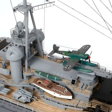 1/200 Prinz Eugen Ahşap Gemi Maket Kiti