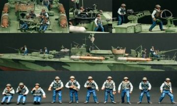 1/35 Elco 80' PT-596 Boat Crew