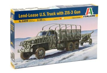 1/35 Land Lease U.S. tryck & ZIS-3 gun