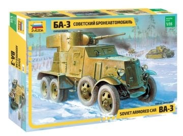 1/35 BA-3 Soviet Armored Car