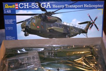 1/48  CH53 GA HEAVY TRANSPORT HELICOPTER 04834