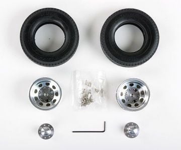 1/14 Truck Alu. Rear Wheel 2AD.