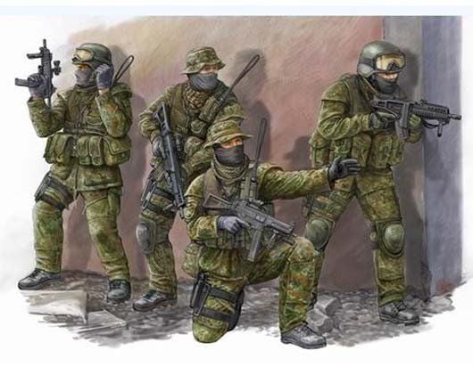 1/35 Modern Ger.KSK Commandos