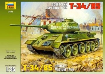 1/35 Soviet Tank T-34/85