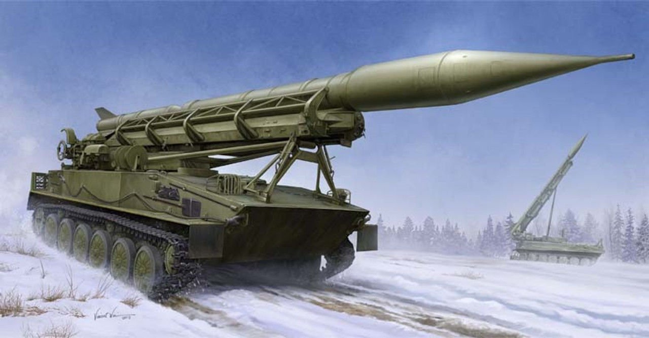 1/35 2P16 Launcher with Missile of 2k6 Luna FROG-5
