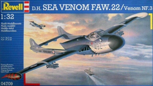 1/32 De Havilland Sea Venom FAW.22 / Venon NF.3