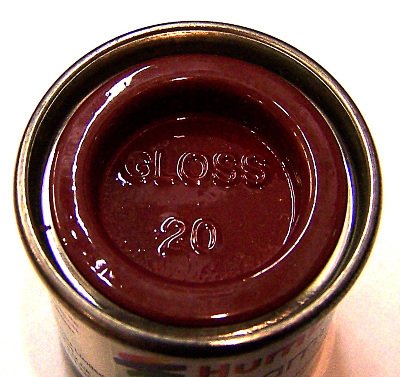 20 Crimson Gloss - 14ml Enamel Paint