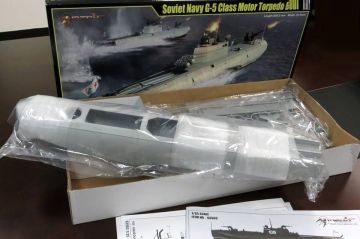 1/35 Soviet Navy G-5 Class Motor Torpedo Boat Kit