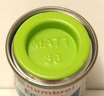 36 Pastel Green Matt - 14ml Enamel Paint