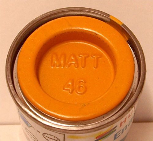 46 Orange Matt - 14ml Enamel Paint