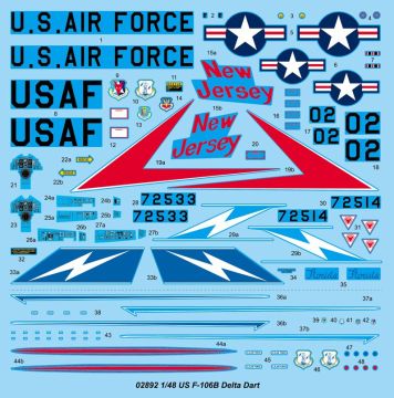 1/48 US F-106B Delta Dart