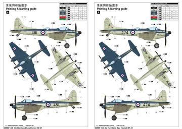 1/48 De Havilland Sea Hornet NF-21