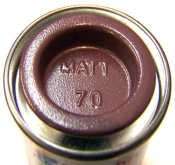 70 Brick Red Matt - 14ml Enamel Paint