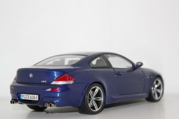 BMW M6 E63 Interlagos Blue 1/18