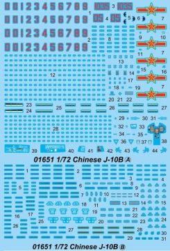 1/72 Chinese J-10B Fighter