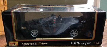 1999 Mustang GT Black Convertible