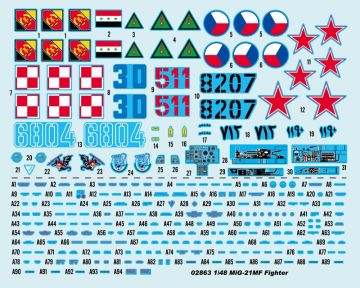 1/48 MIG-21MF Fighter
