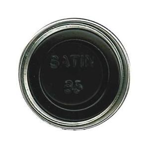 85 Coal Black Satin - 14ml Enamel Paint