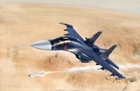 1/72 Russian Su-34 Fullback Fighter-Bomber